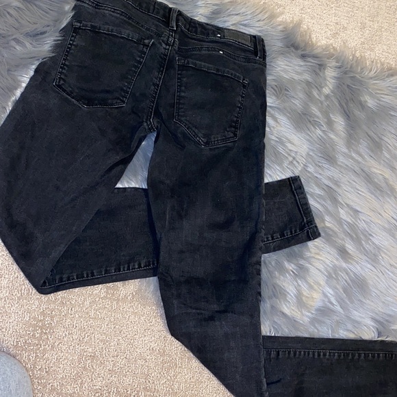 Garage Black Ripped Skinny Jeans - Picture 3 of 4